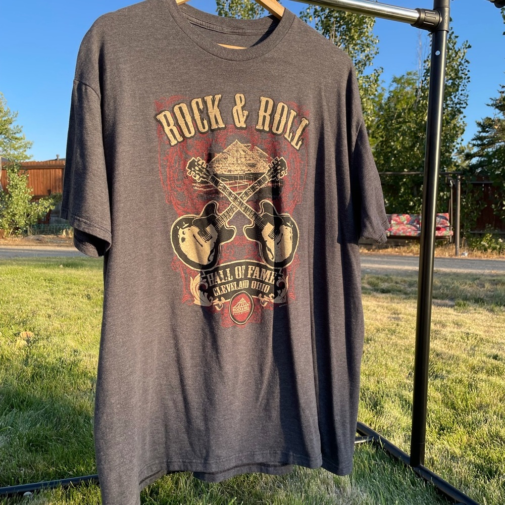 Rock and roll hall of fame Cleveland Ohio tee